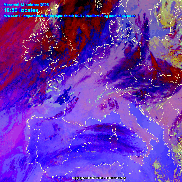 Images Par Satellite Europe