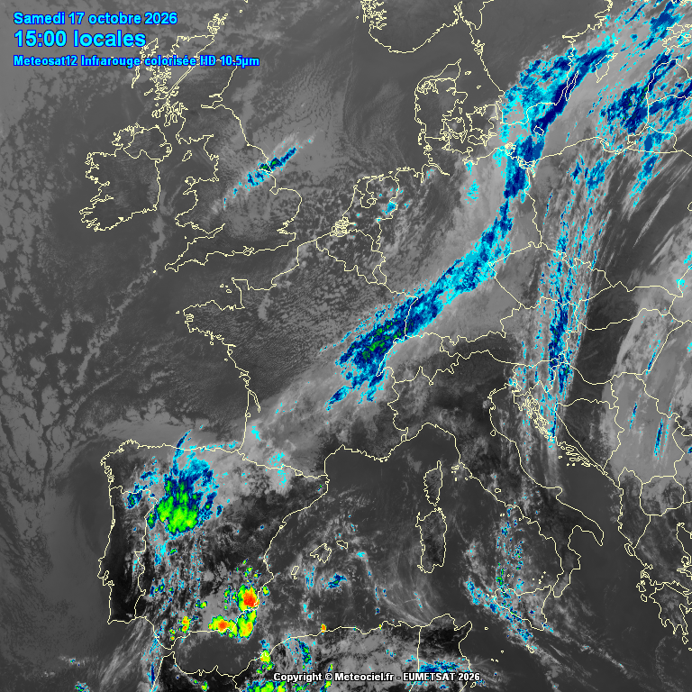 Meteociel Observations Satellite Images Satellite Infrarouge Et Visible